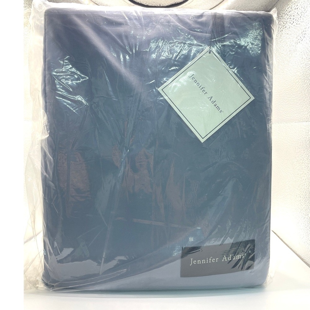 Jennifer Adams Sheet Set Unisex Cal King Blue NEW Eternal Collection Microfiber